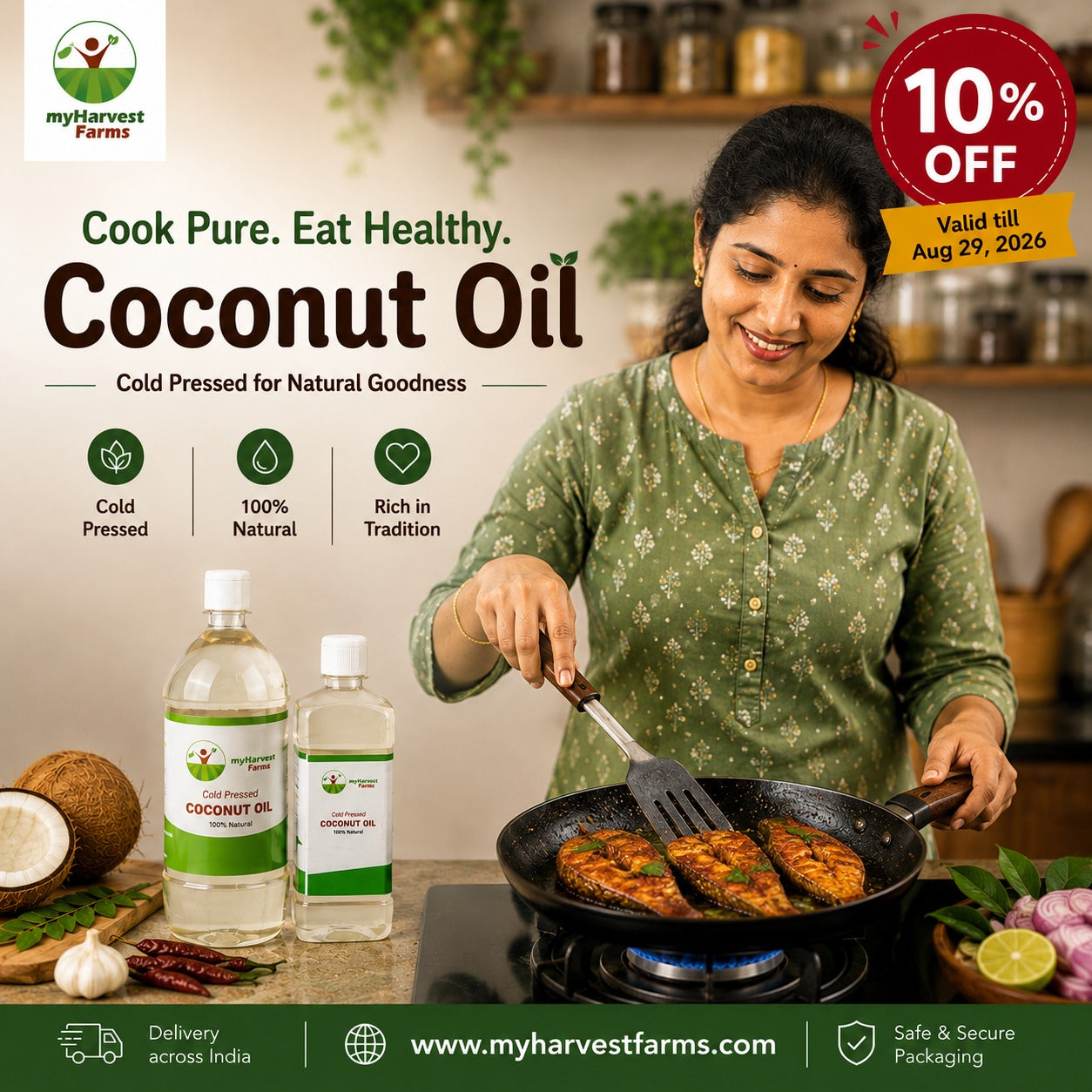 Coconut Oil - Cold Pressed