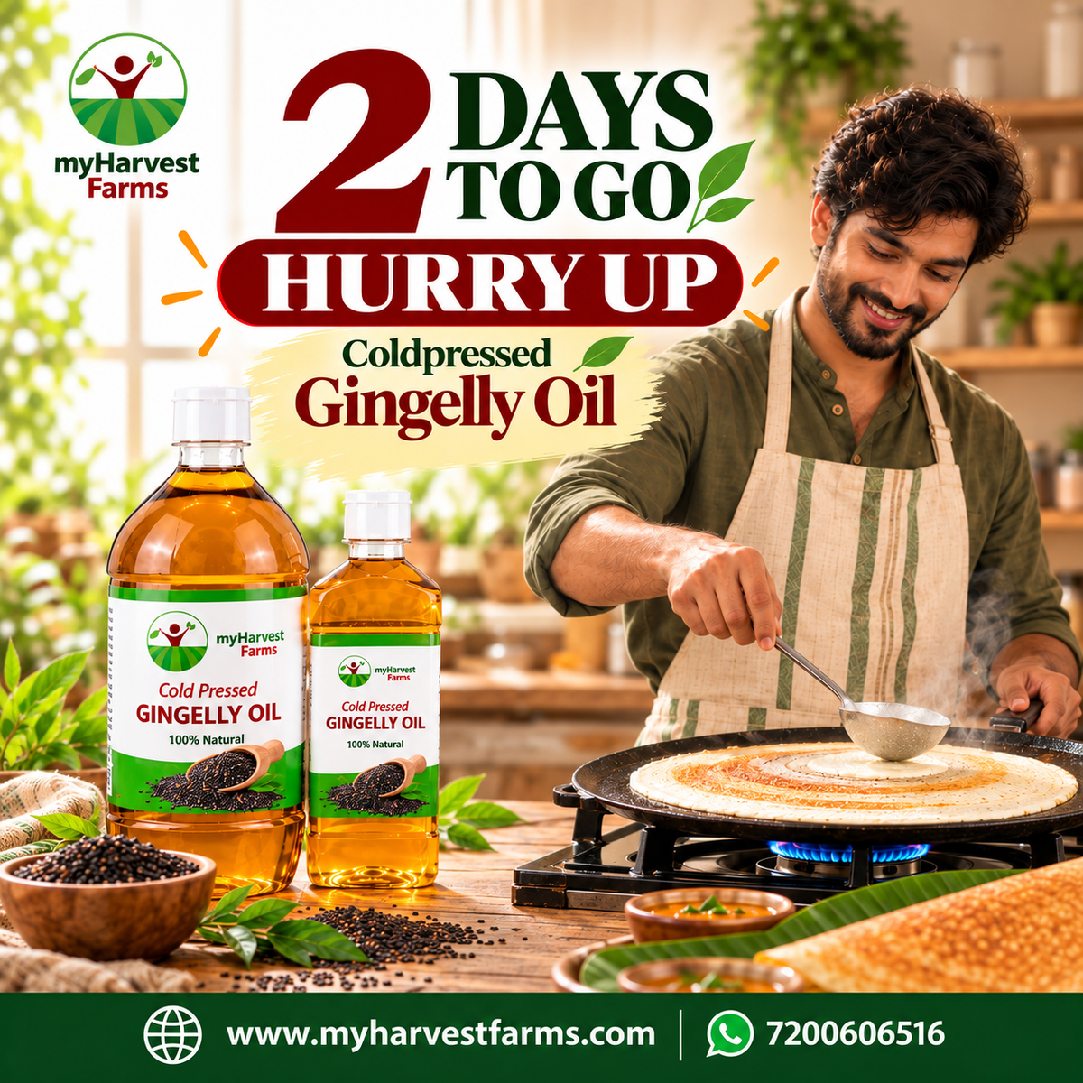 Gingelly Oil - Cold Pressed