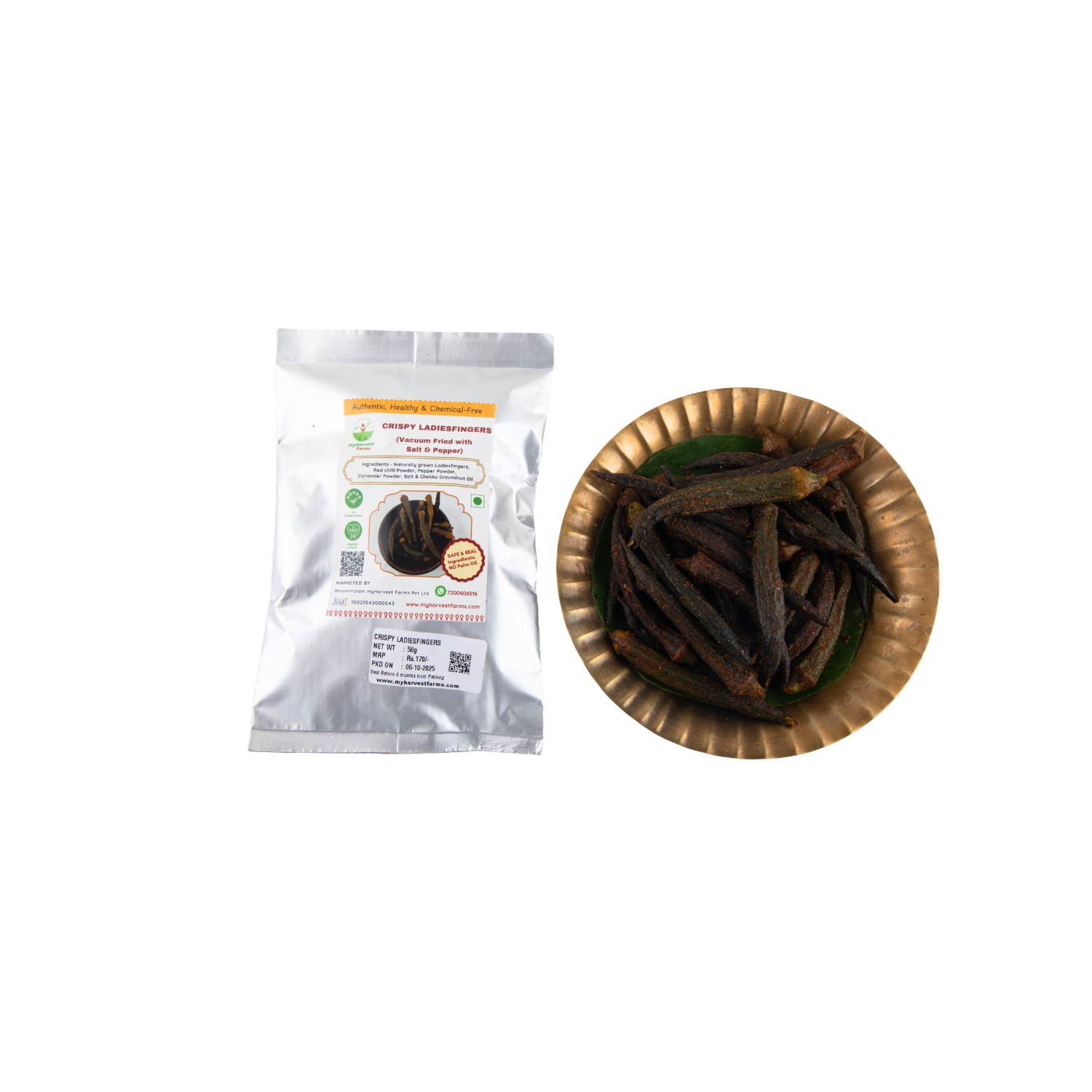 Crispy Ladiesfinger Bites