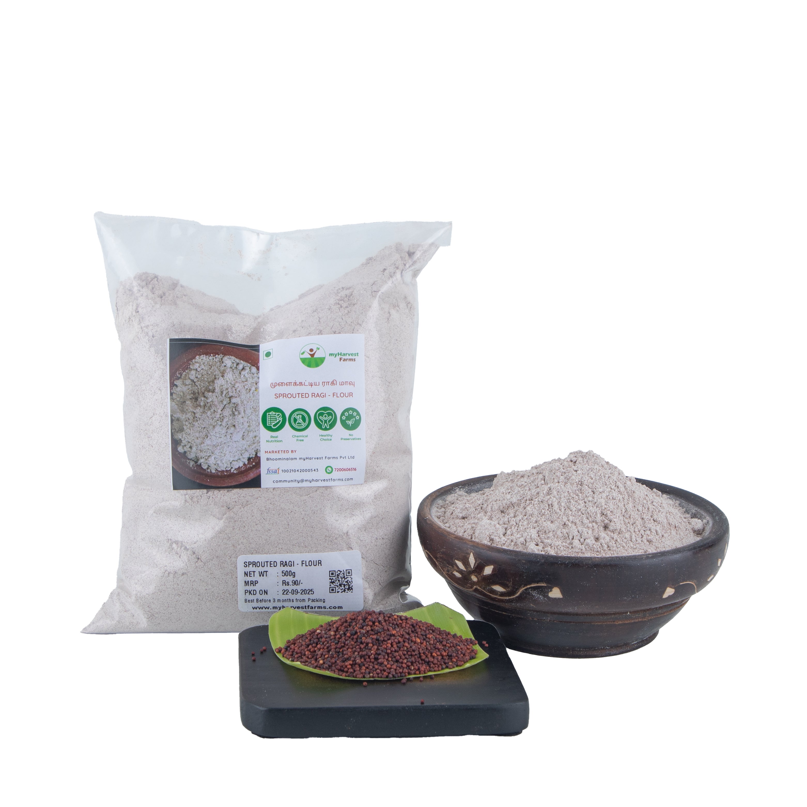 Sprouted Ragi Flour