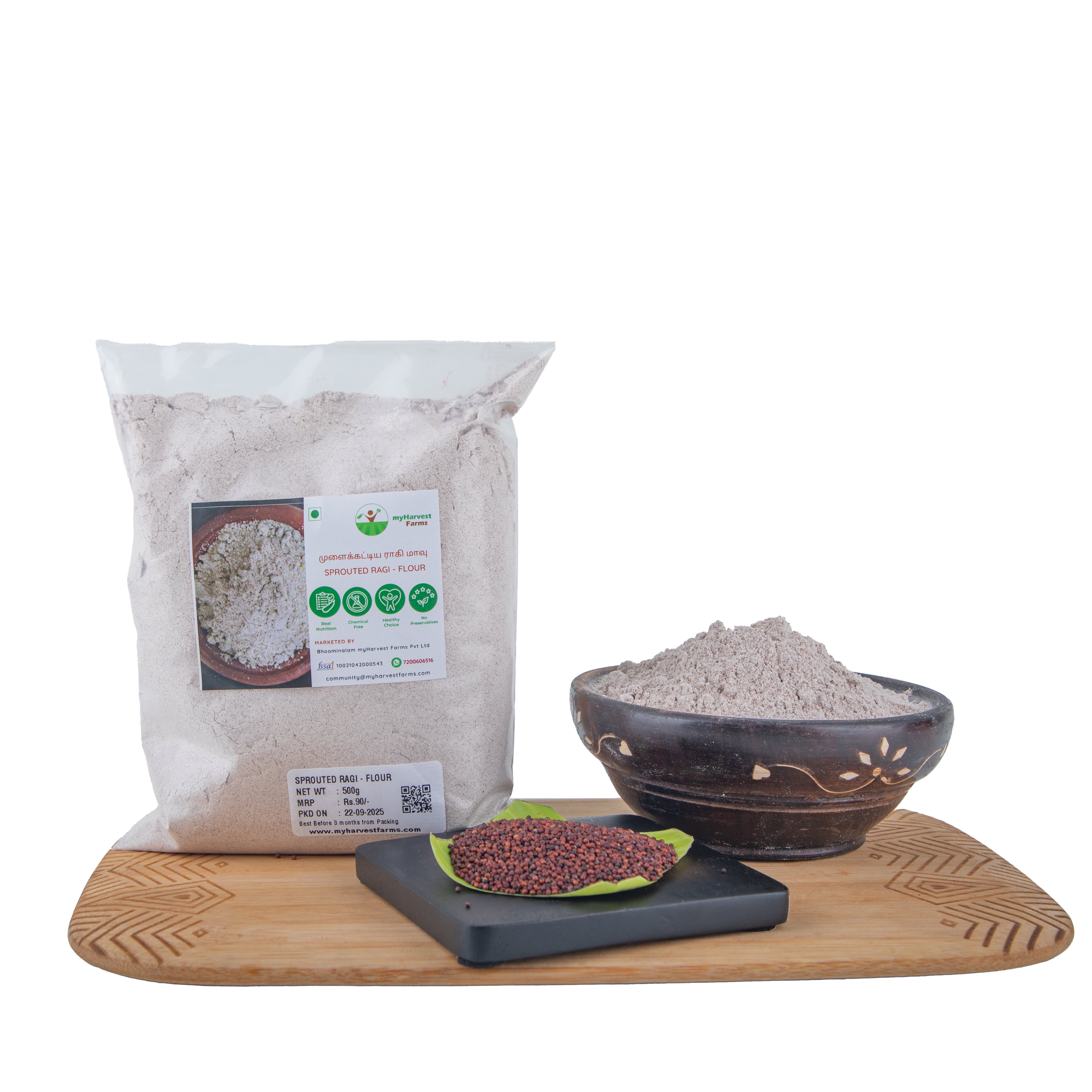 Sprouted Ragi Flour