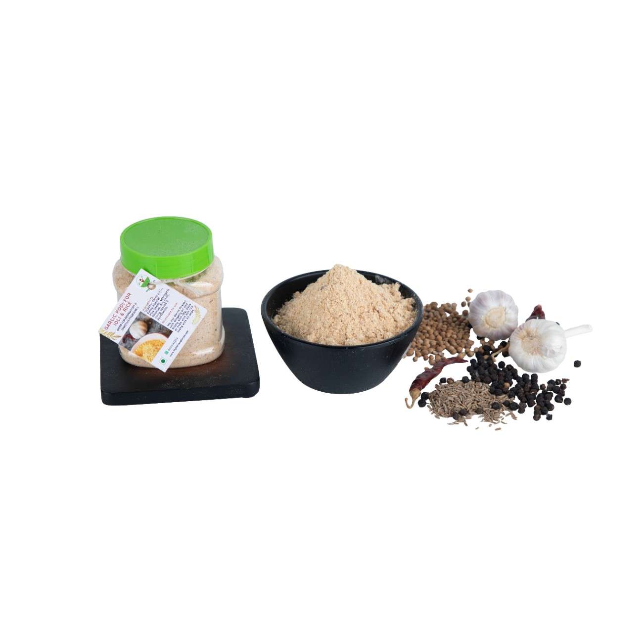 Garlic Podi for Idli & Rice