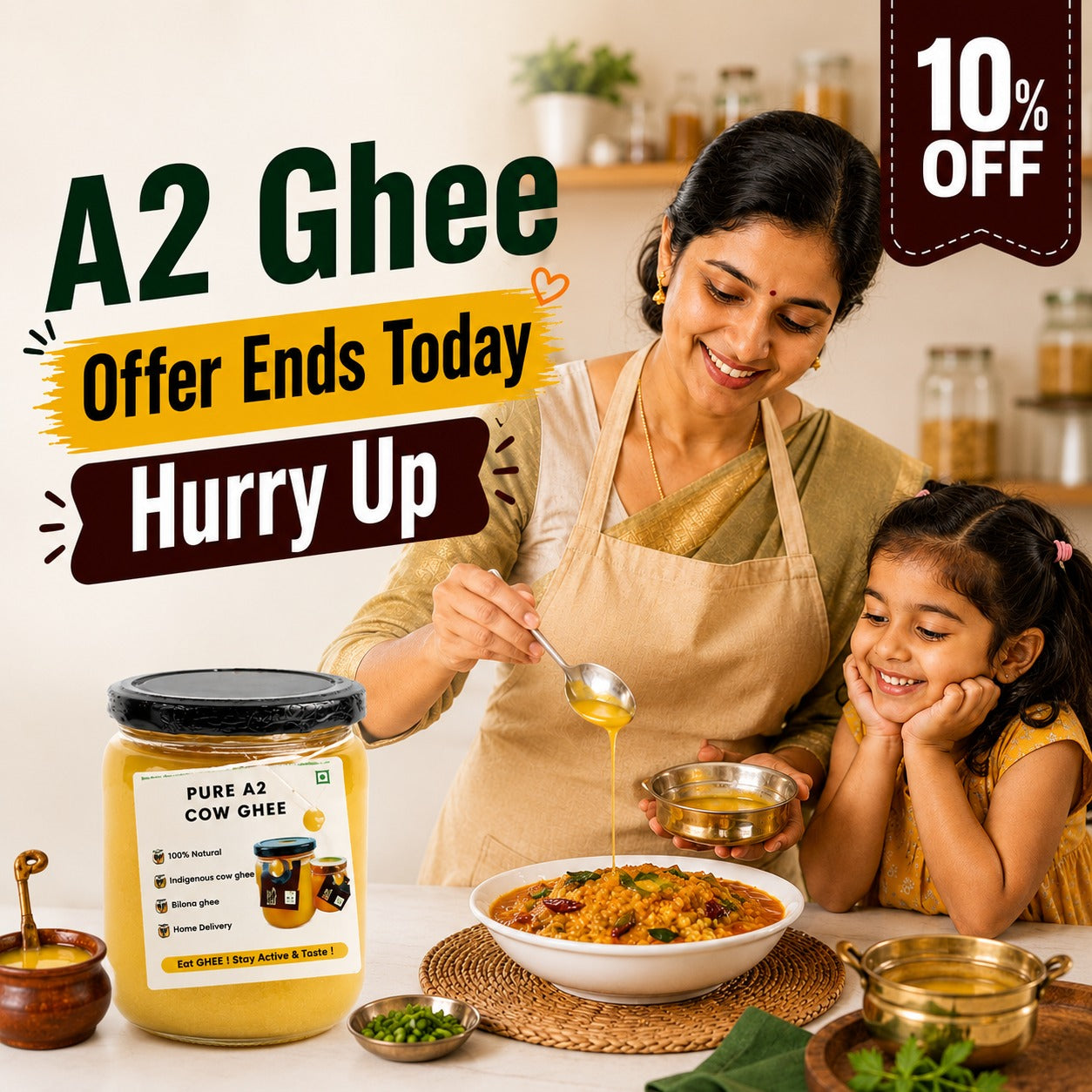 Pure A2 Cow Ghee