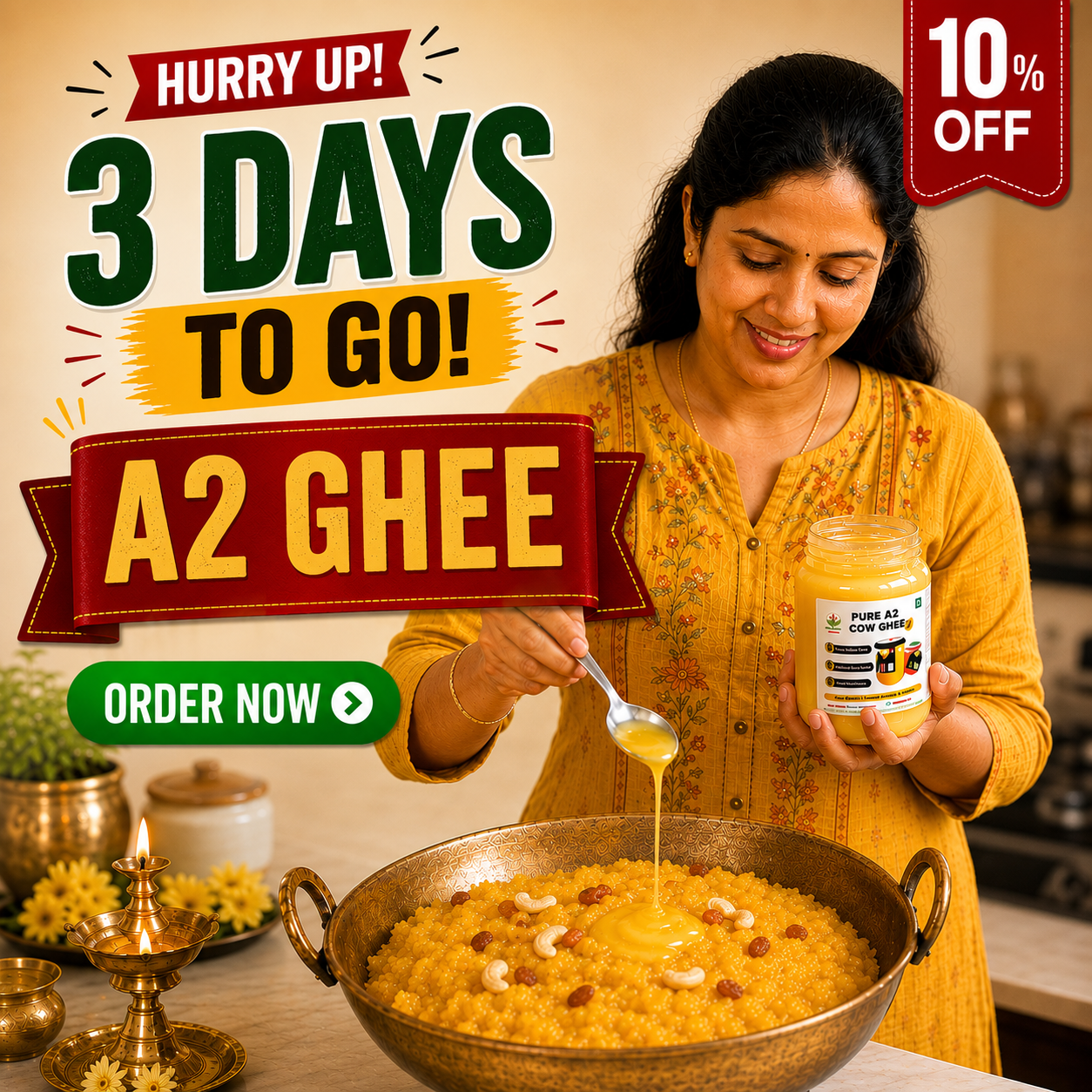 Pure A2 Cow Ghee