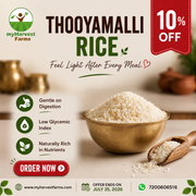 Thooyamalli Rice (White) - Boiled