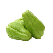 Chow chow or chayote, a mild and nutritious vegetable for traditional South Indian cooking