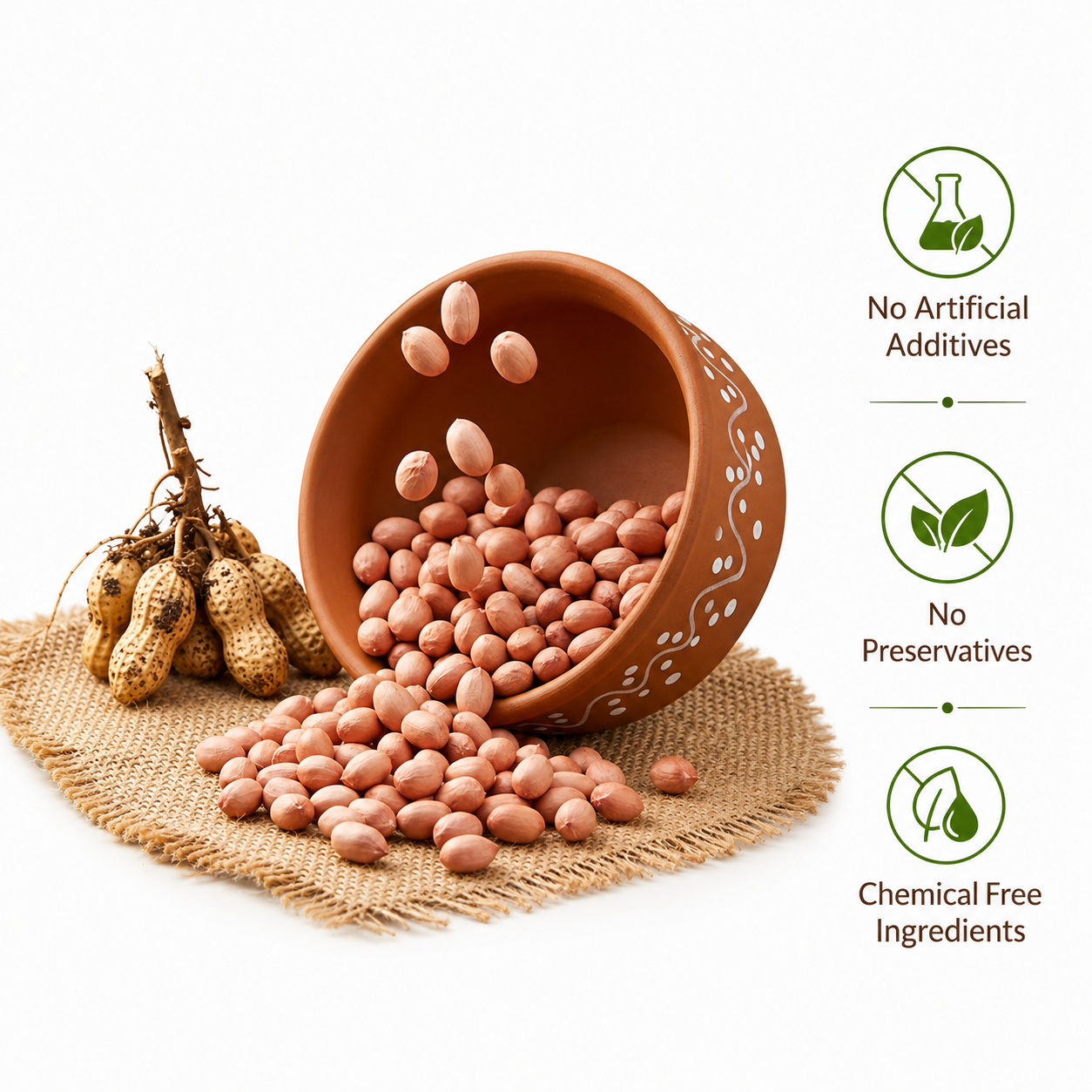 Raw Peanuts - Vaer Kadalai (without shell)