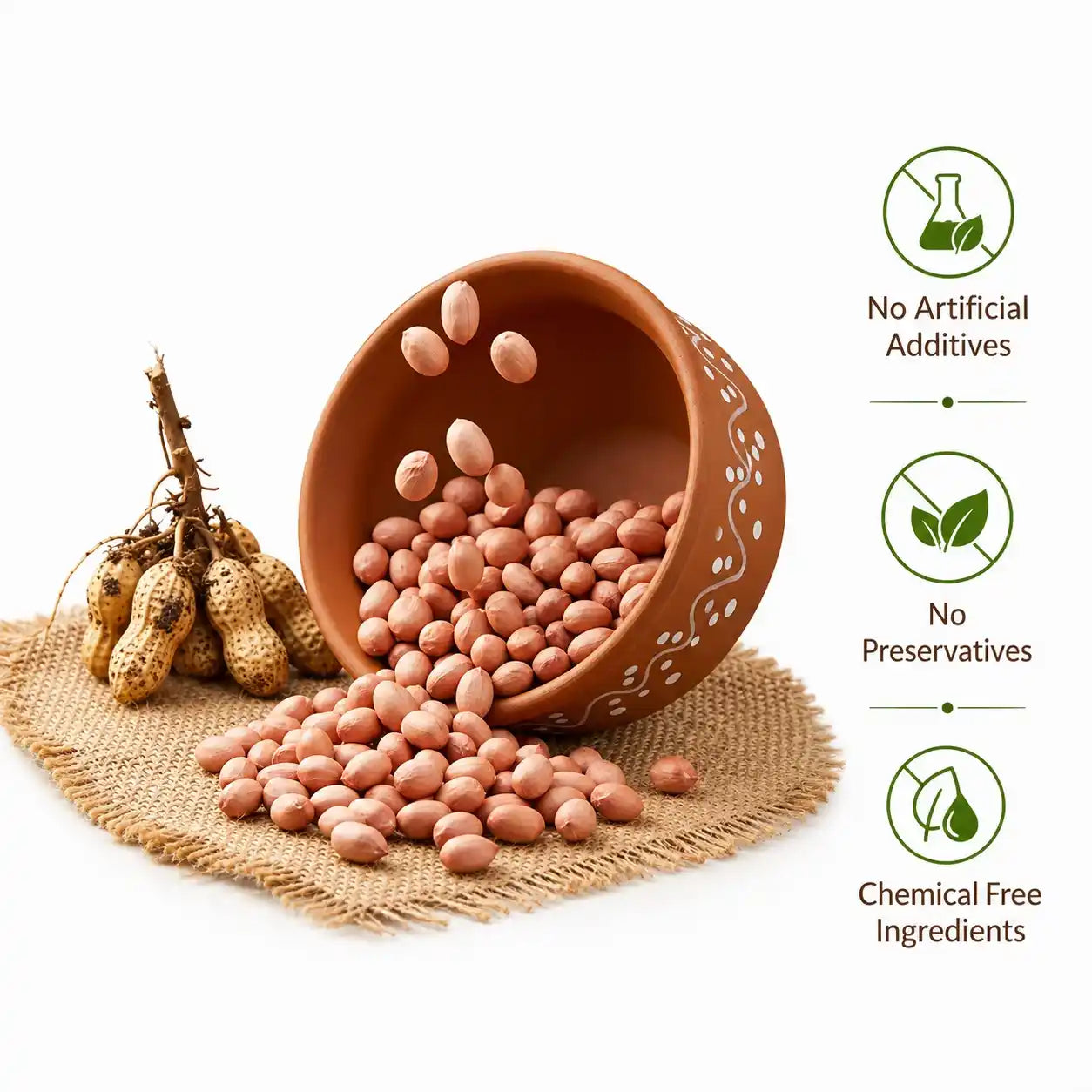 Raw Peanuts - Vaer Kadalai (without shell)
