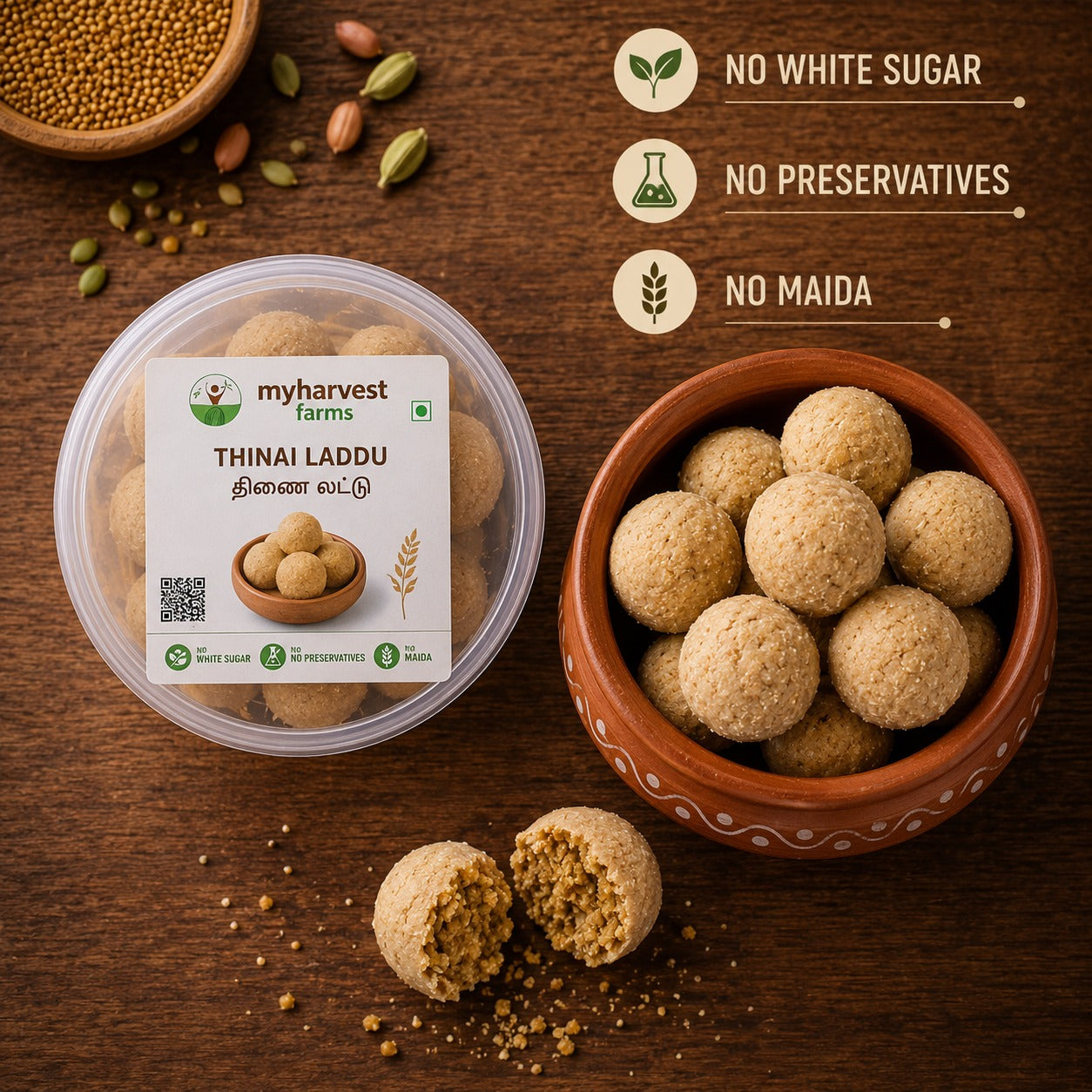 Thinai Laddu