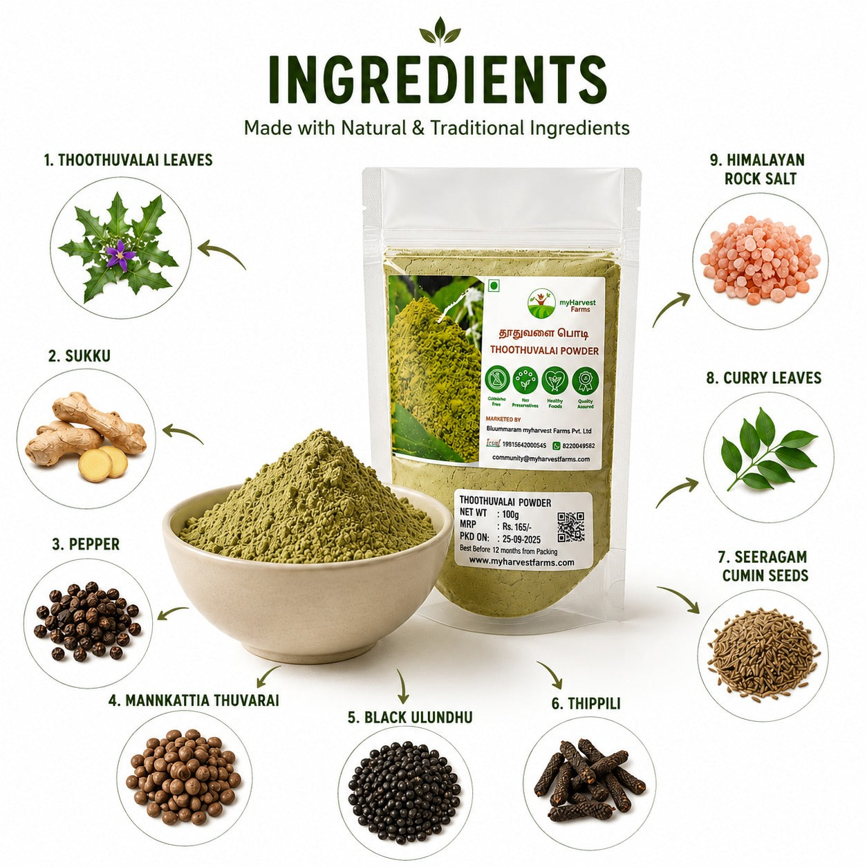 Thoothuvalai Powder