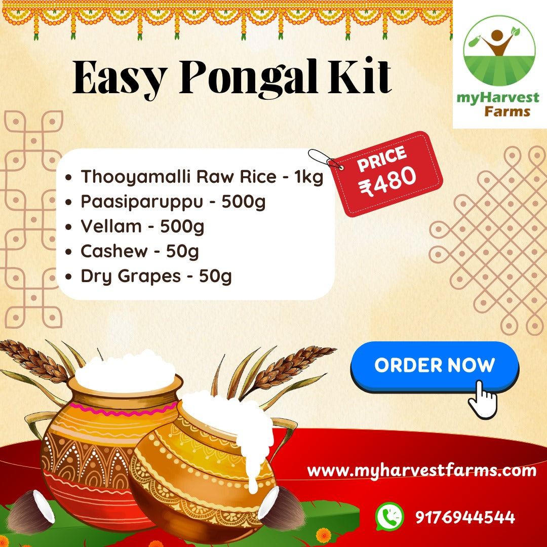 Easy Pongal Kit| Traditional Pongal Ingredients Kit | Deliver across India