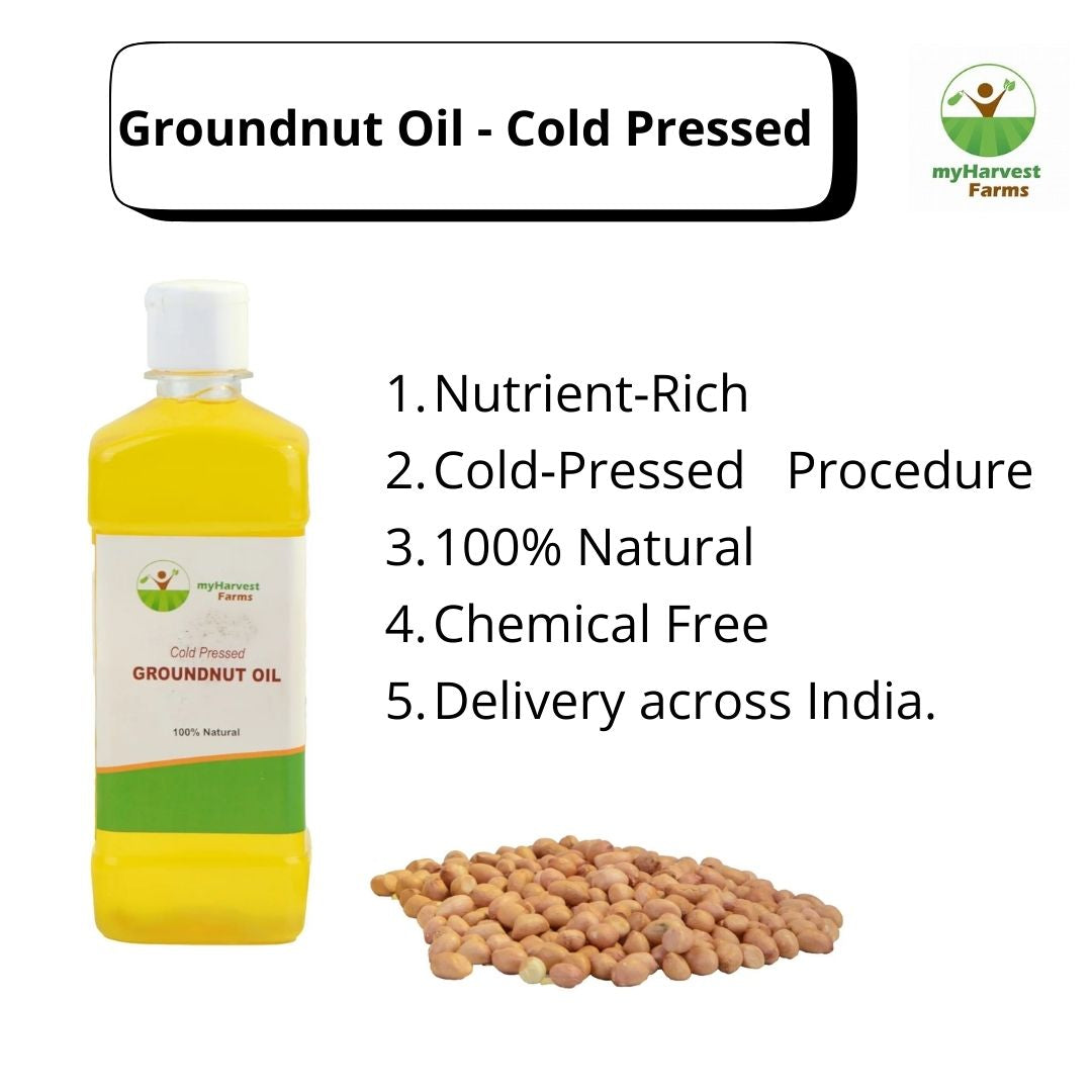 Groundnut Oil - Cold Pressed