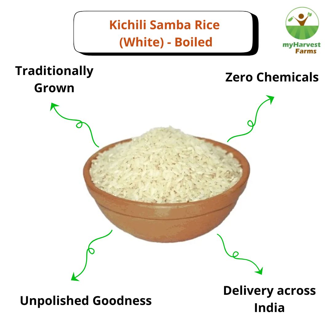 Kichili Samba Rice (White) - Boiled