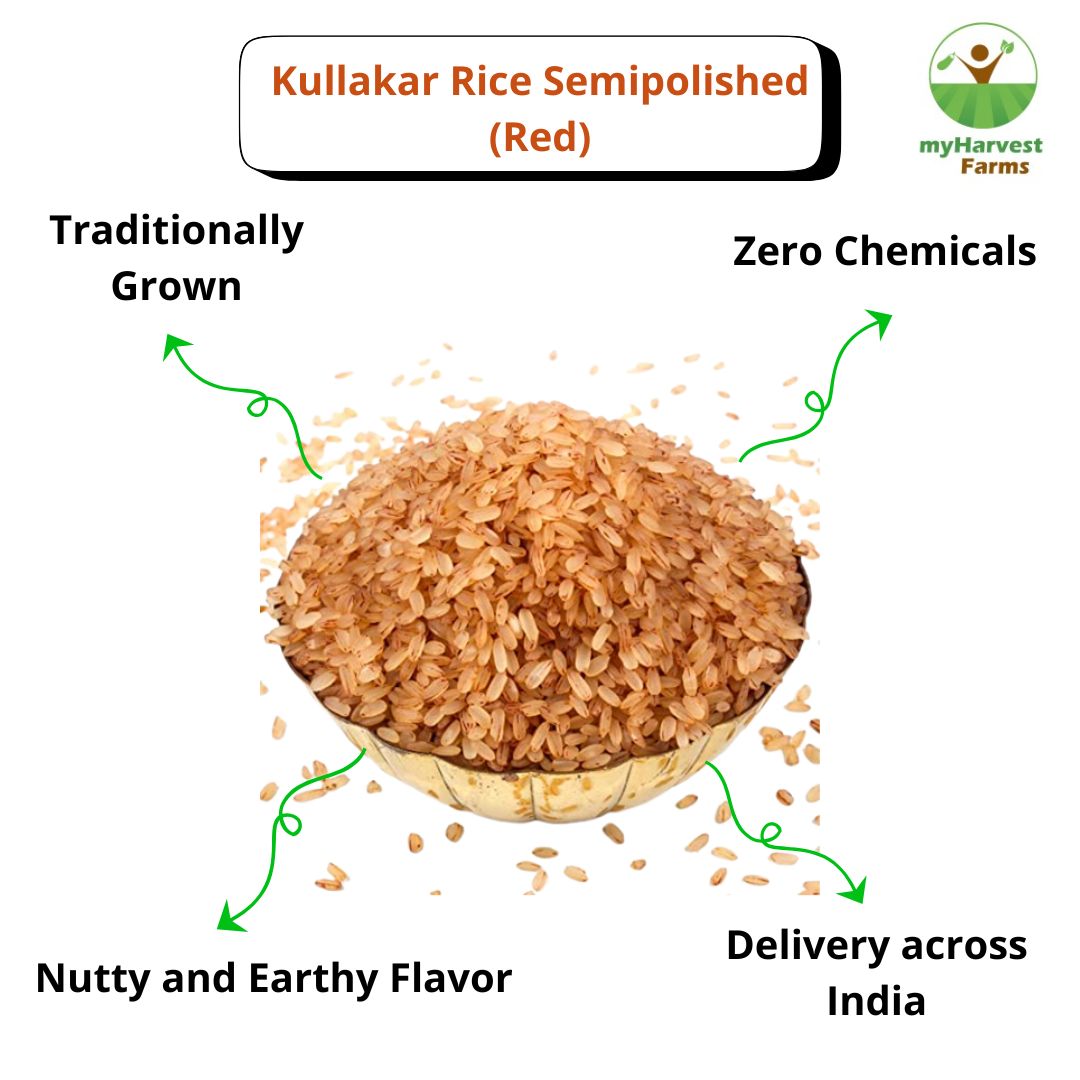 Kullakar Rice Semipolished (Red)