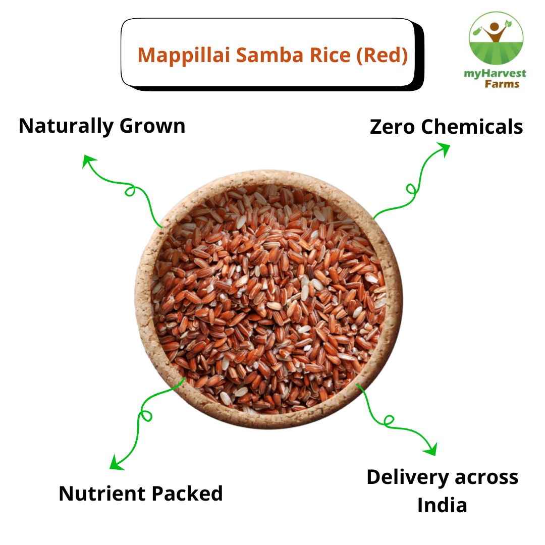 Maapillai Samba Rice (Red)