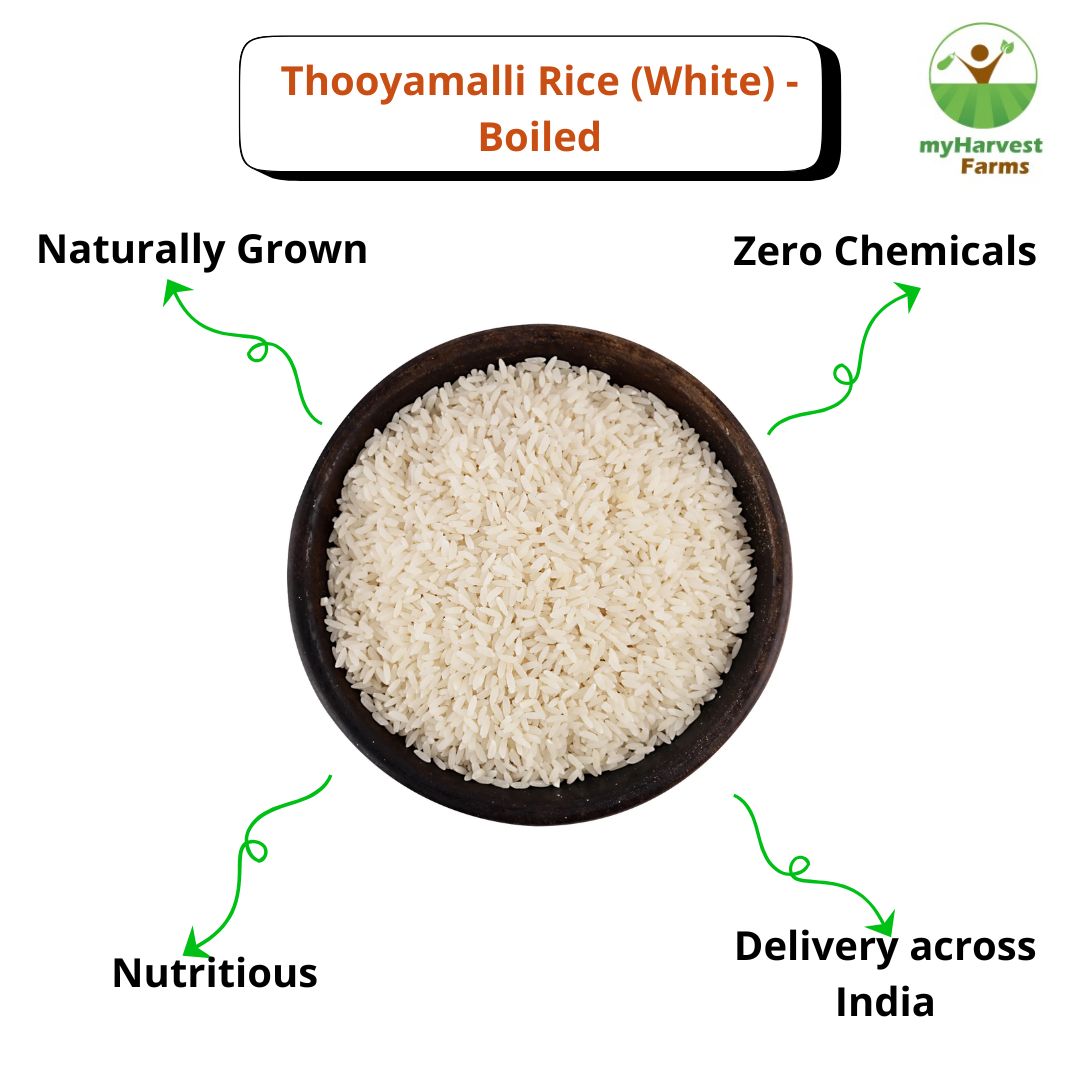 Thooyamalli Rice (White) - Boiled