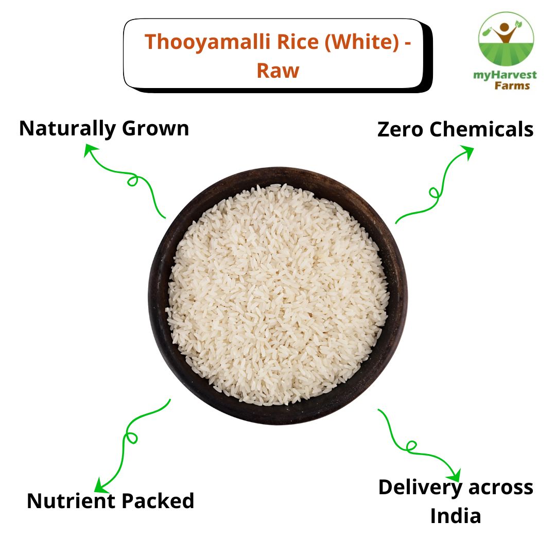 Thooyamalli Rice (White) - Raw