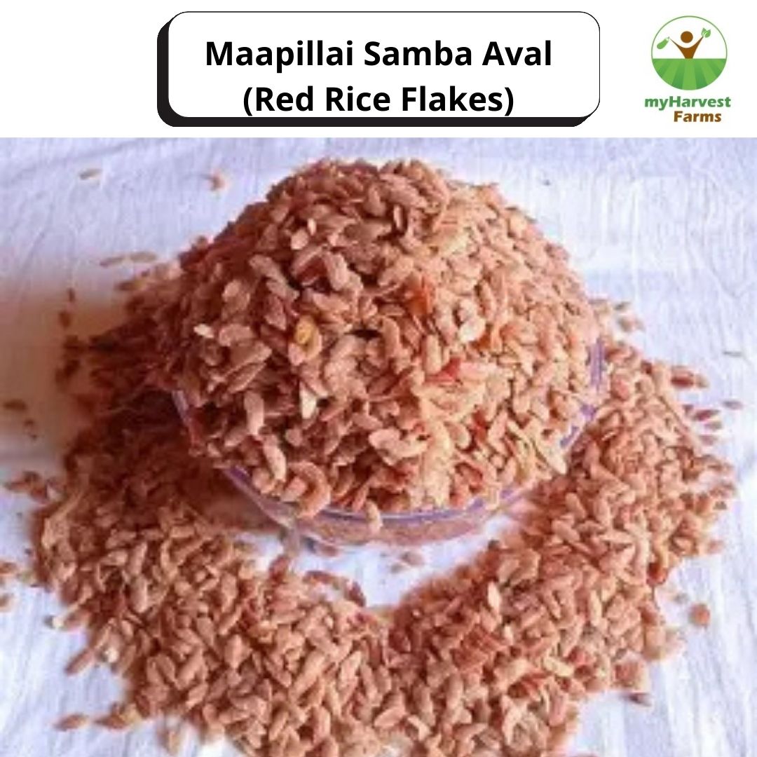 Maapillai Samba Aval (Red Rice Flakes)