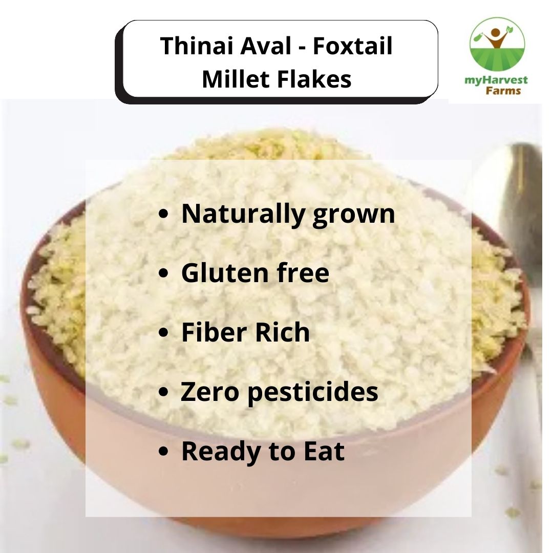 Thinai Aval - Foxtail Millet Flakes