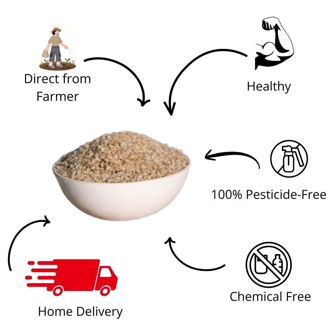 Kuthiraivaali Aval - Barnyard Millet Flakes