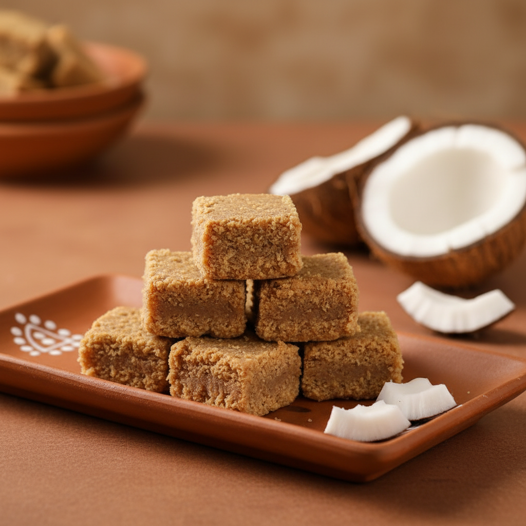 A2 Coconut Burfi Cake