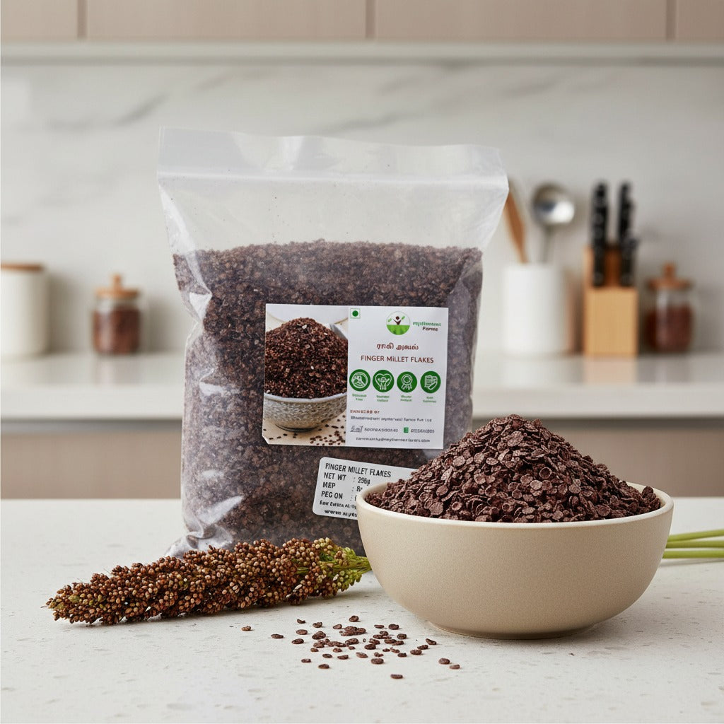 Ragi Aval - Finger Millet Flakes