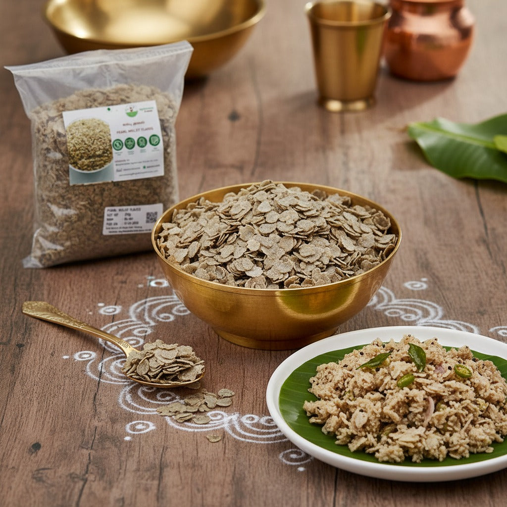 Kambu Aval - Pearl Millet Flakes