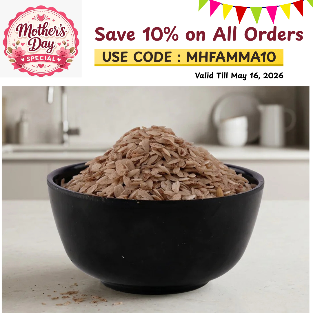 Maapillai Samba Aval (Red Rice Flakes)