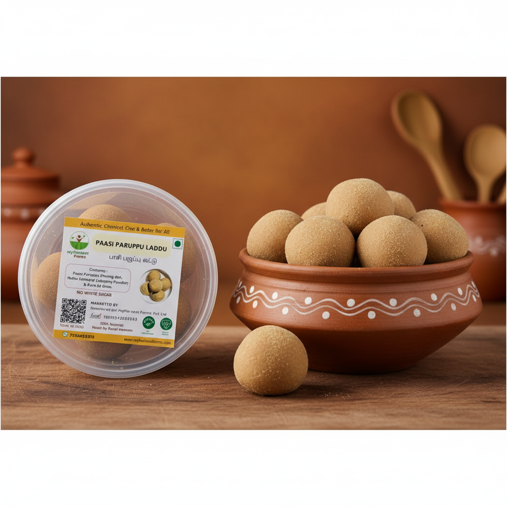 Paasi Paruppu Laddu