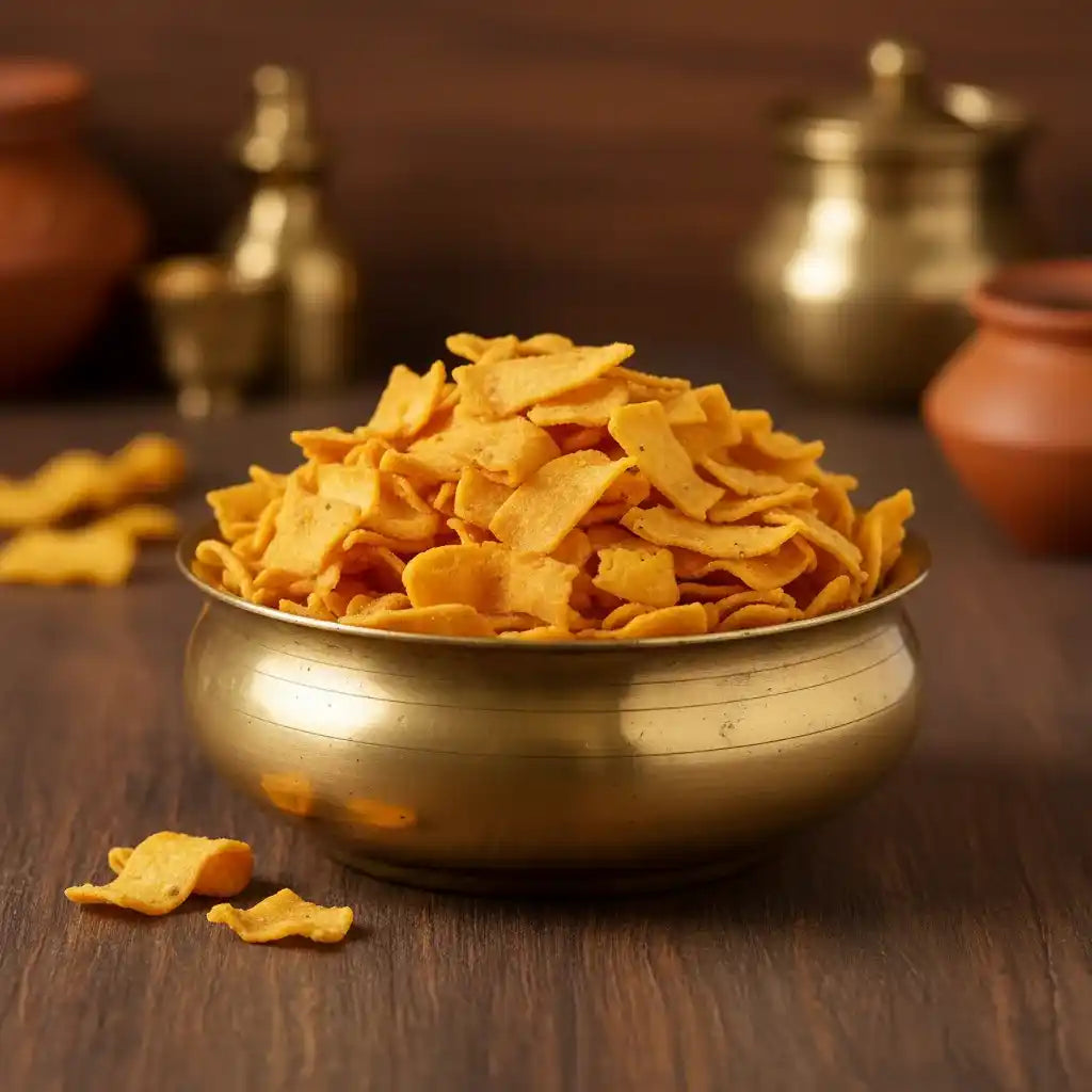 Thinai Ribbon Pakoda