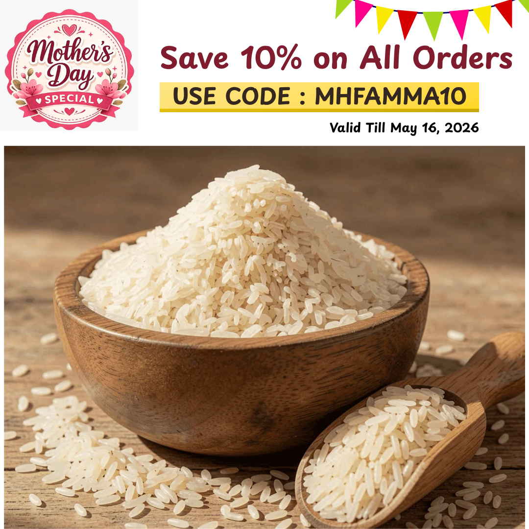 Thooyamalli Rice (White) - Raw