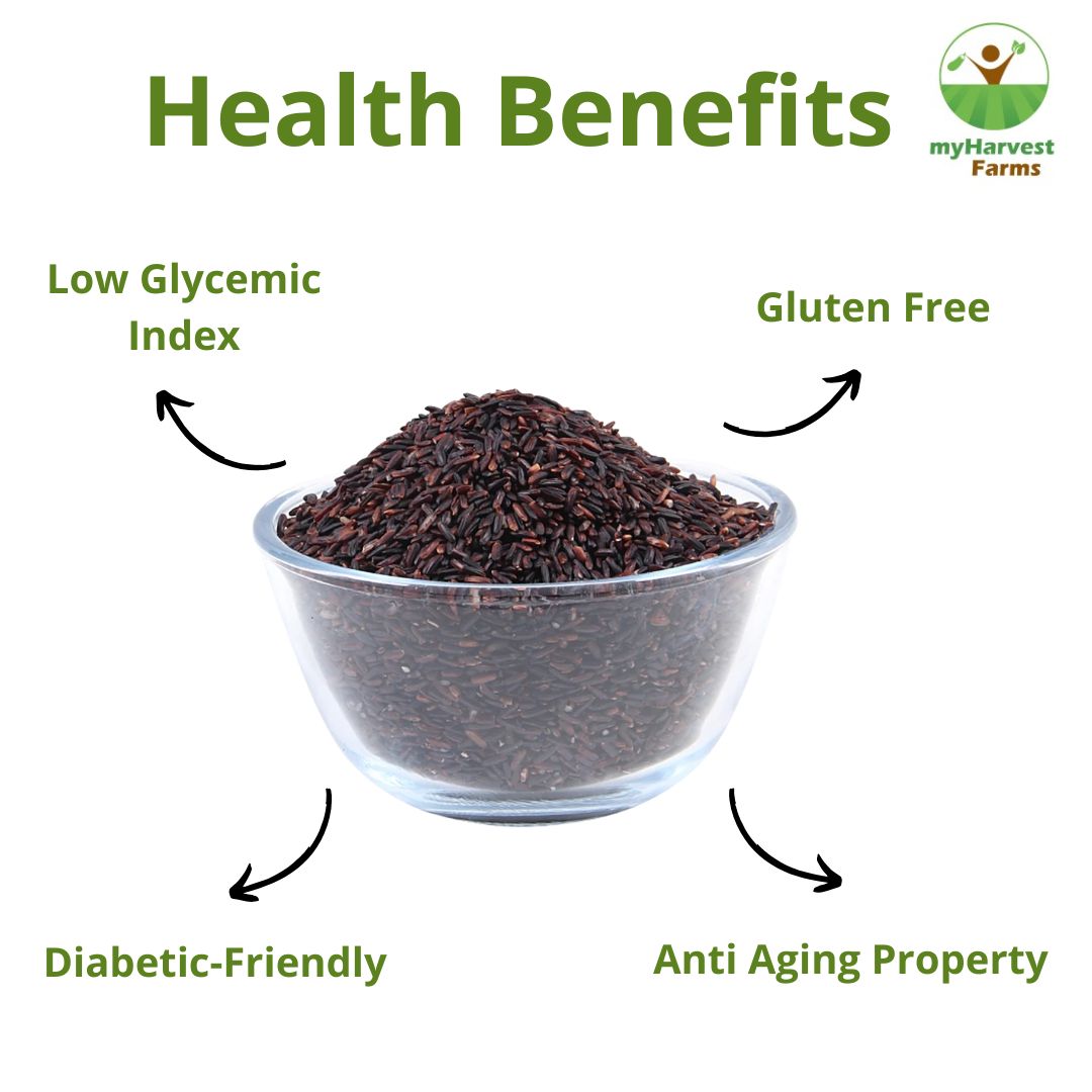 Karuppu Kavuni Rice (Black) - Boiled