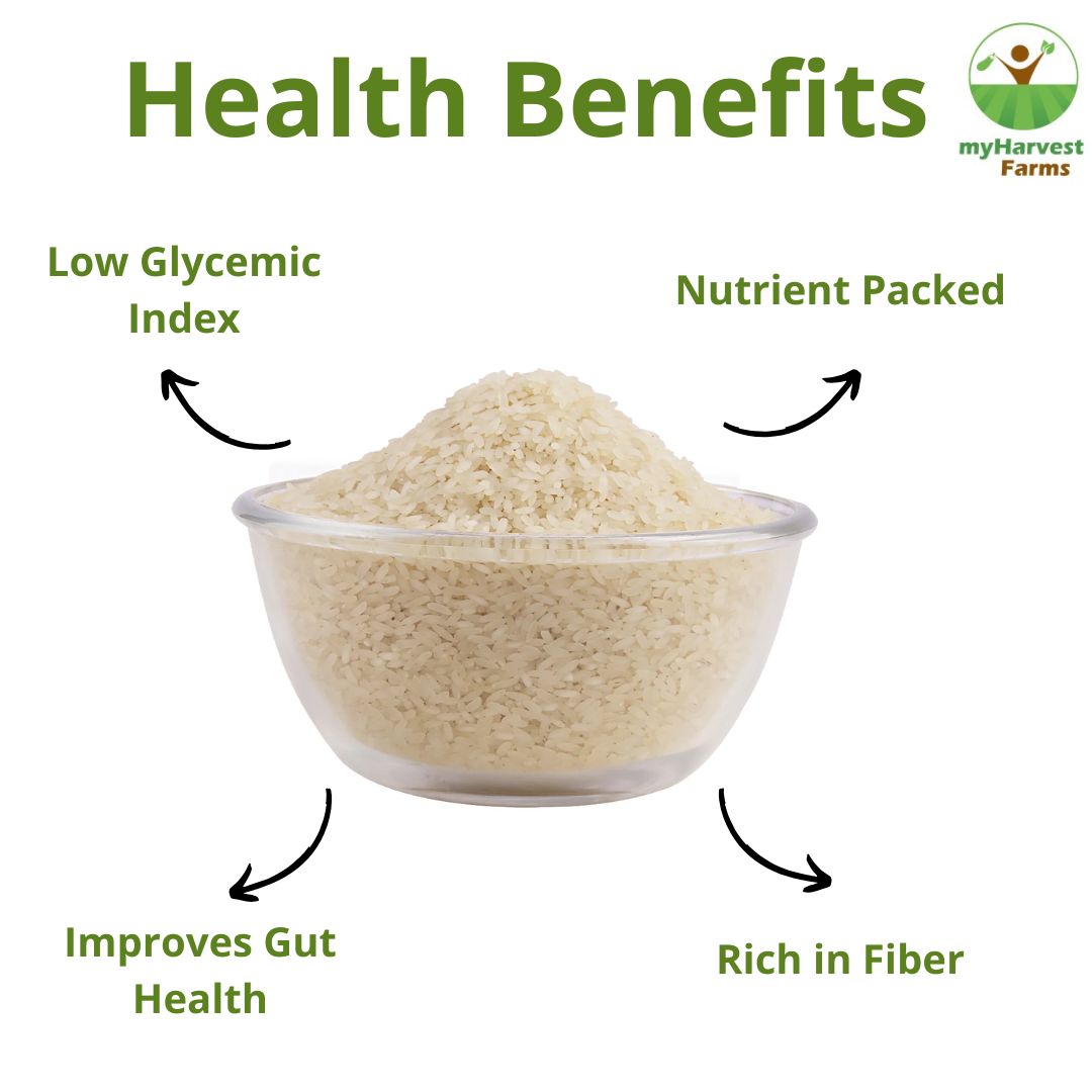 Kichili Samba Rice (Boiled) - Semipolished