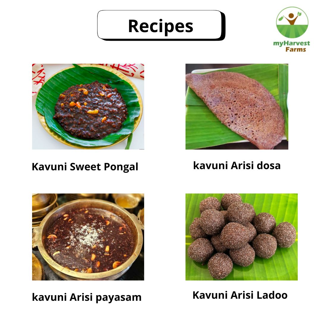 Karuppu Kavuni Rice (Black) - Boiled