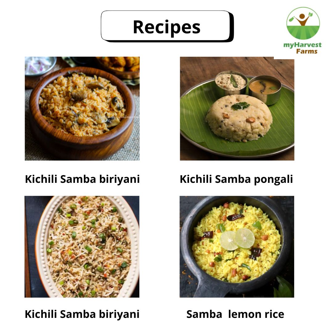 Kichili Samba Rice (White) - Boiled