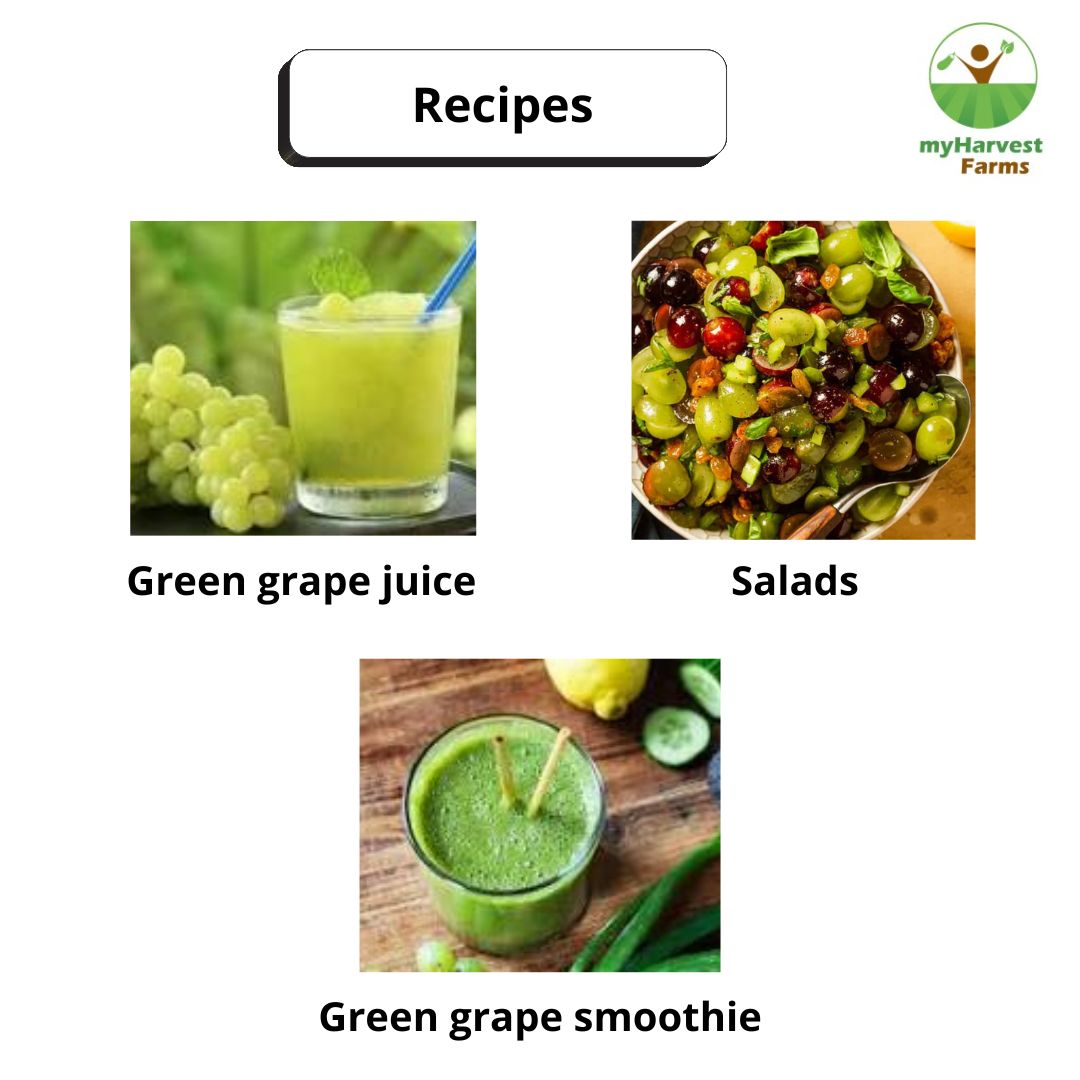 Organic Seedless Green Grapes | Chemical-Free Seasonal Fruit | Fresh from Farm