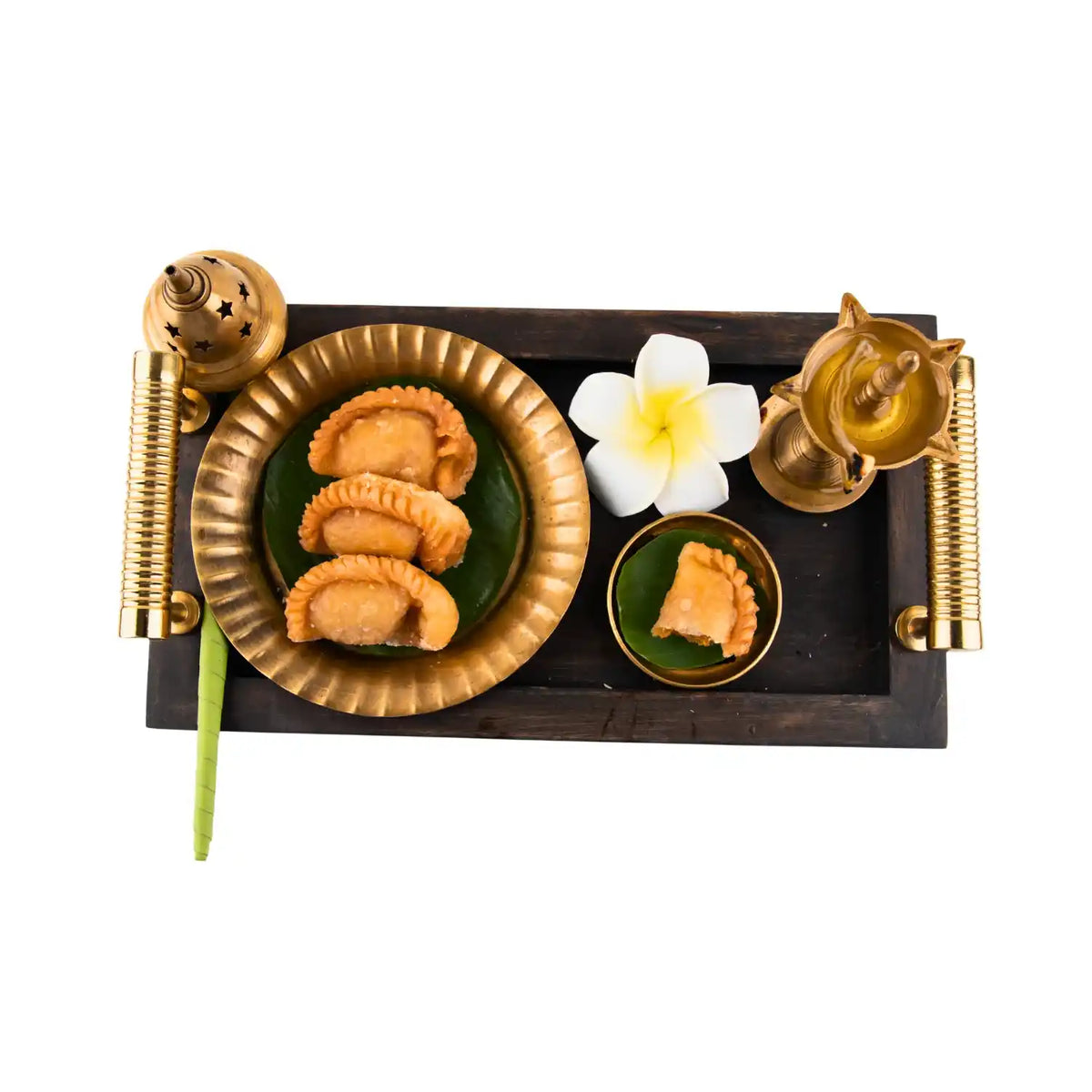 Chandrakala as a traditional offering — the crescent sweet that has created a trademark in festivals and temple occasions across Tamil Nadu for generations