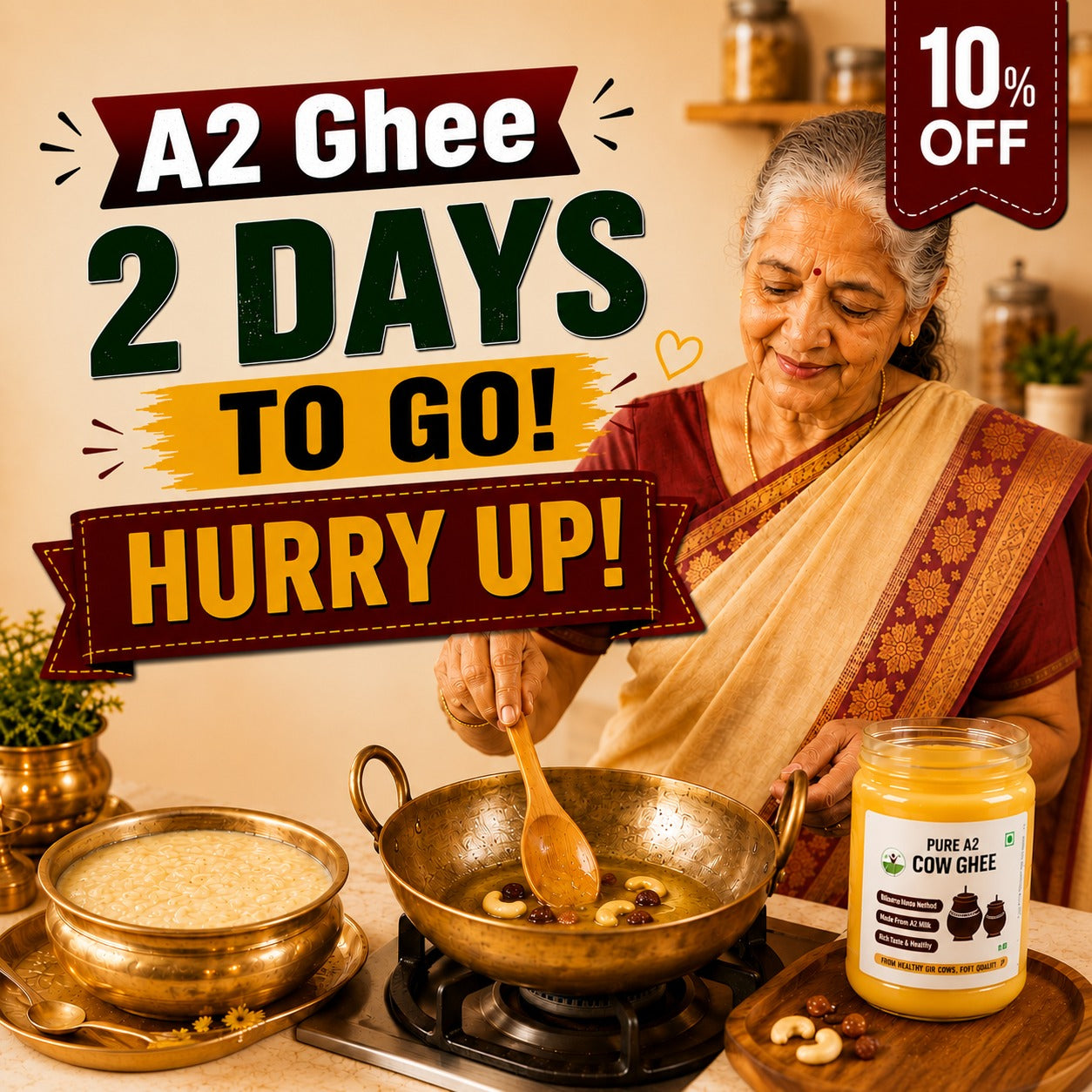 Pure A2 Cow Ghee