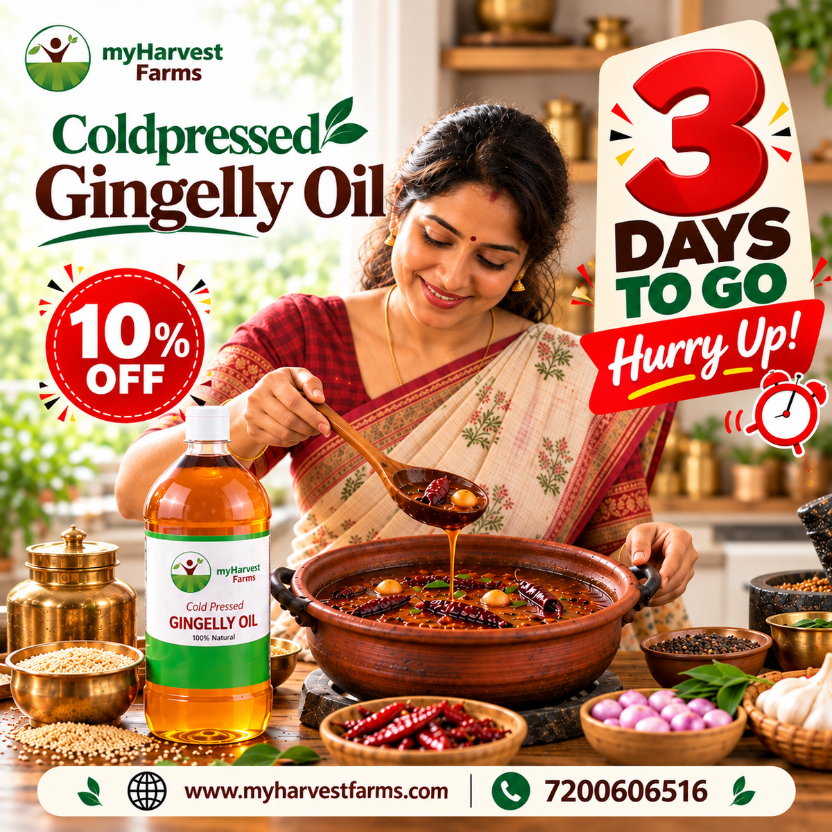 Gingelly Oil - Cold Pressed