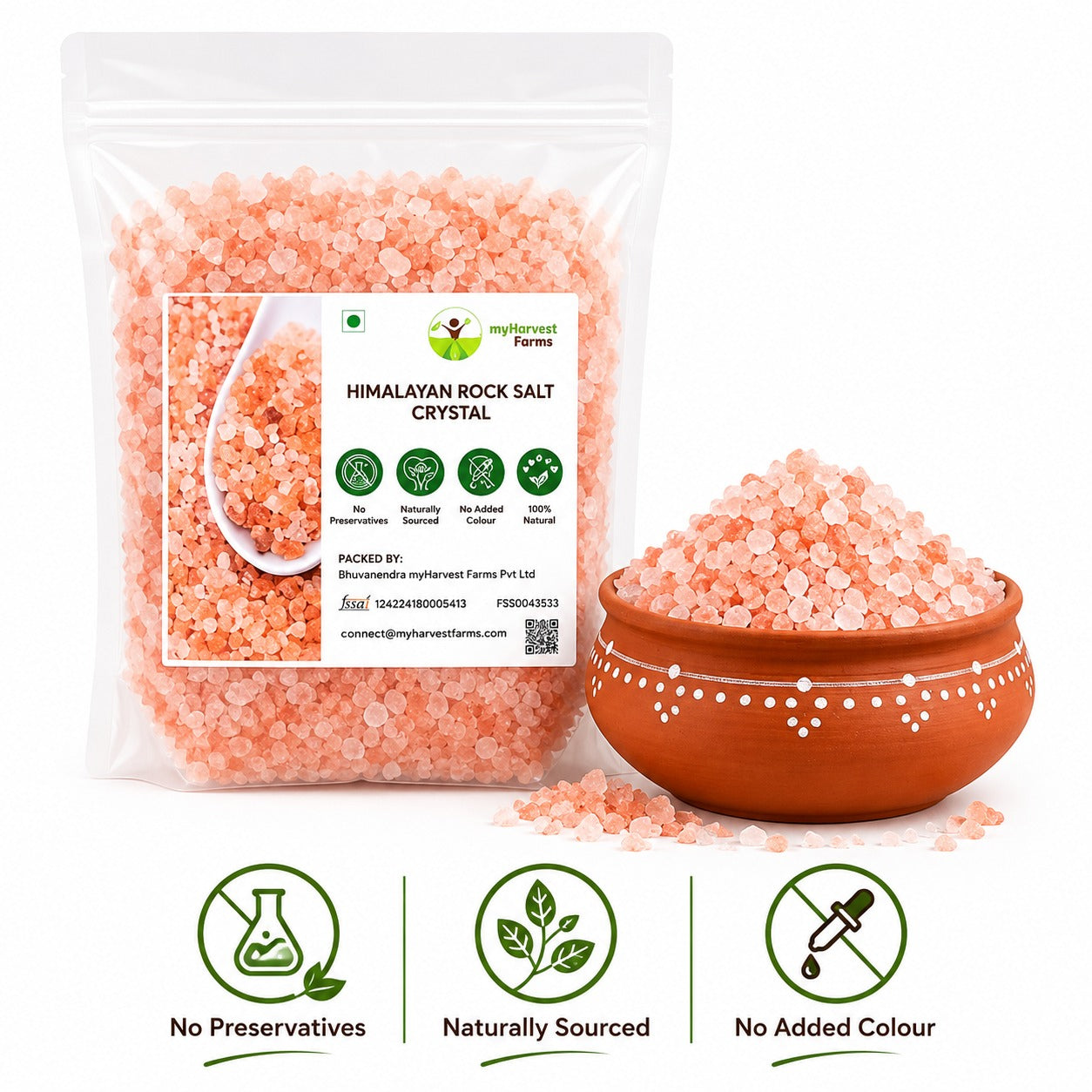 Himalayan Rock Salt - Crystal