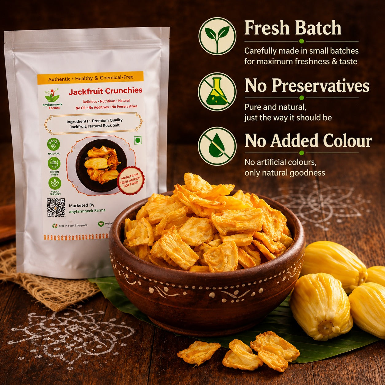 Jackfruit Crunchies