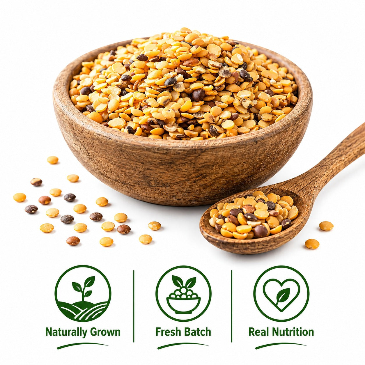 Mannkattiya Thuvaram Paruppu - Soil Treated Toor Dhal