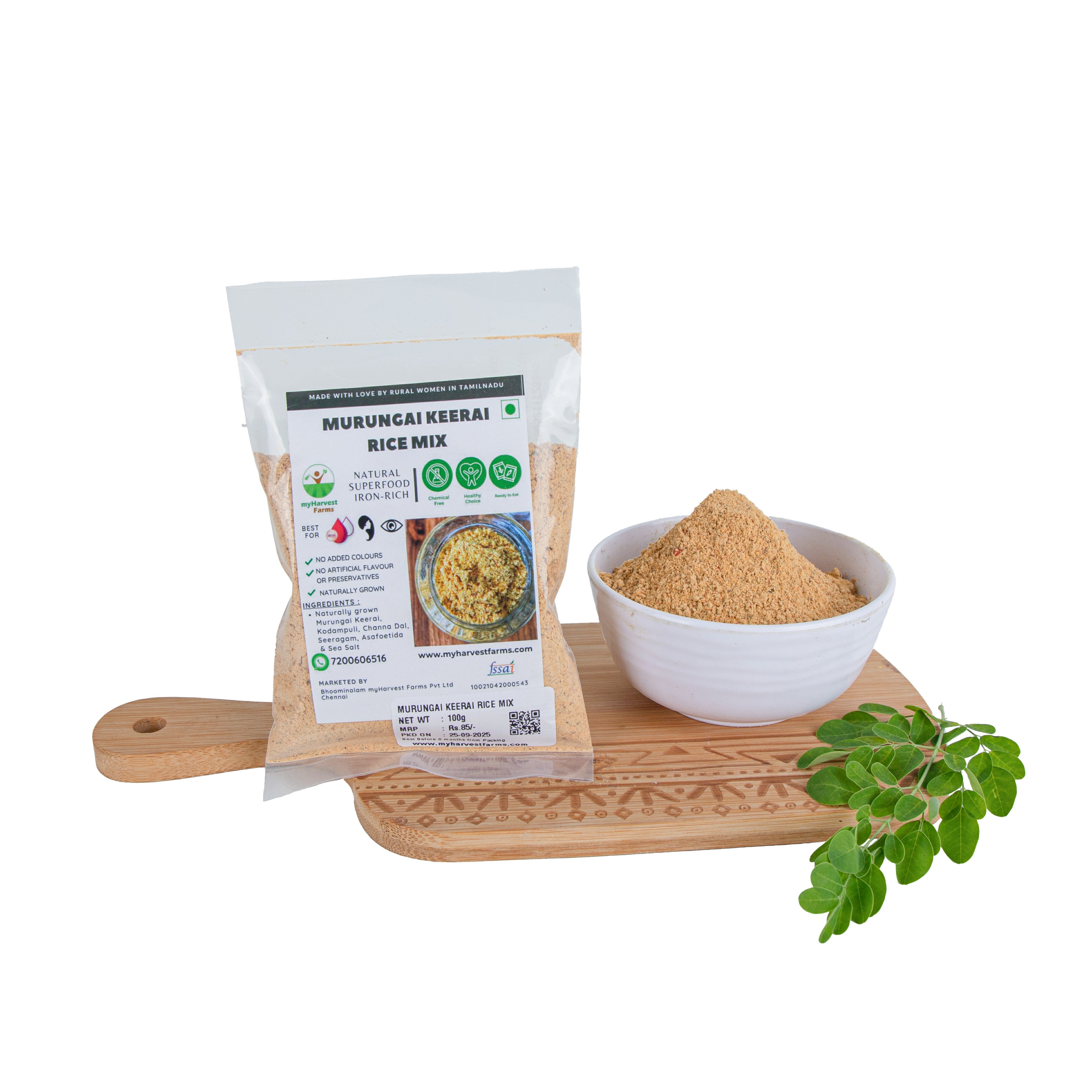 Murungai Keerai Rice Mix