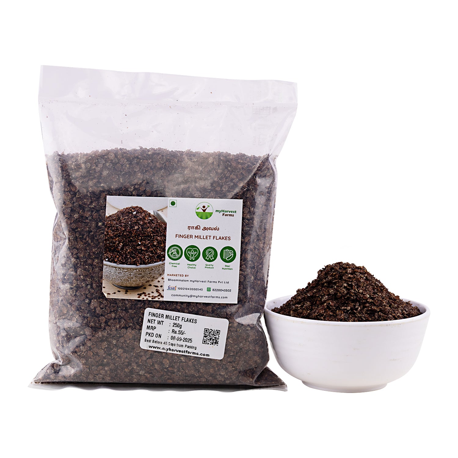 Ragi Aval - Finger Millet Flakes