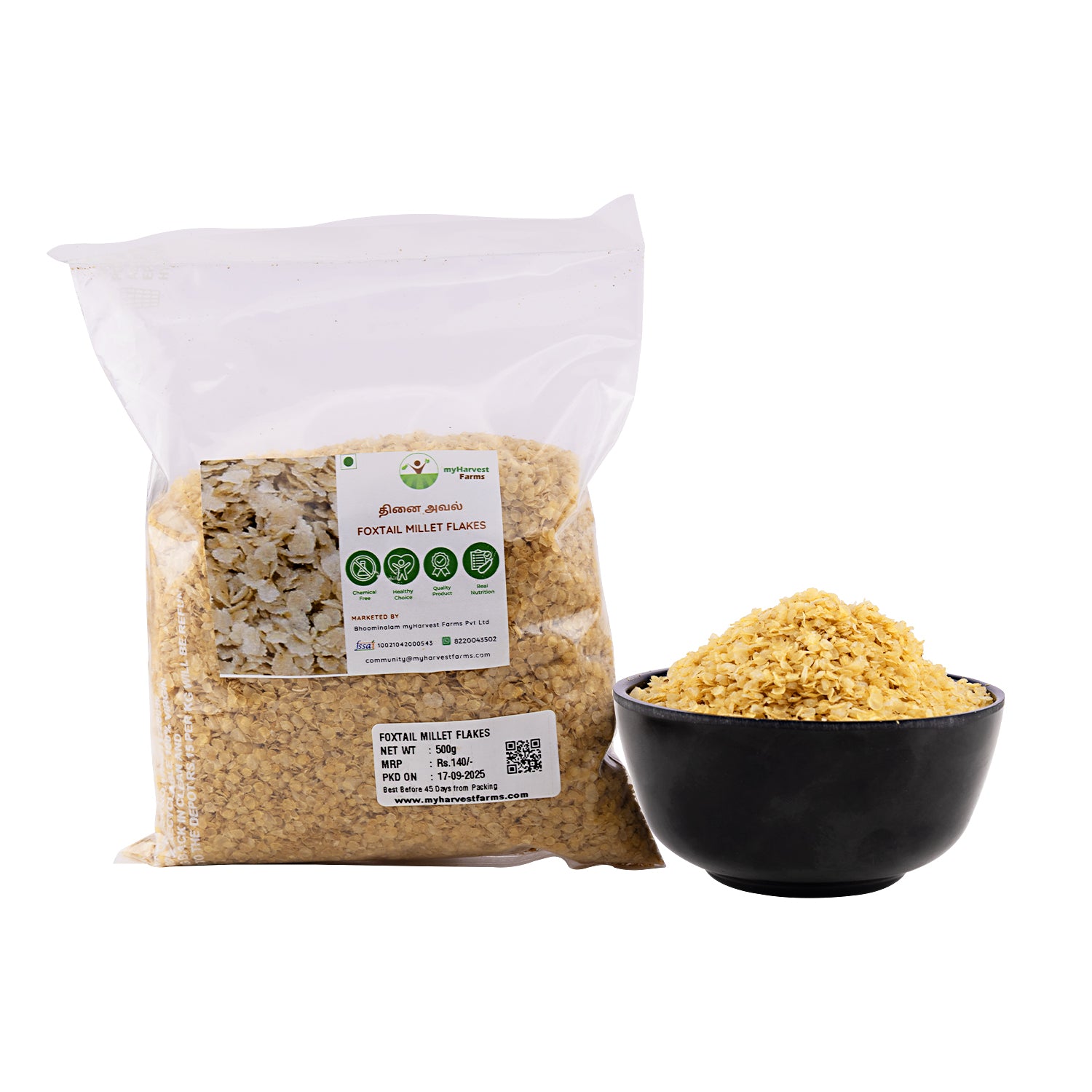 Thinai Aval - Foxtail Millet Flakes