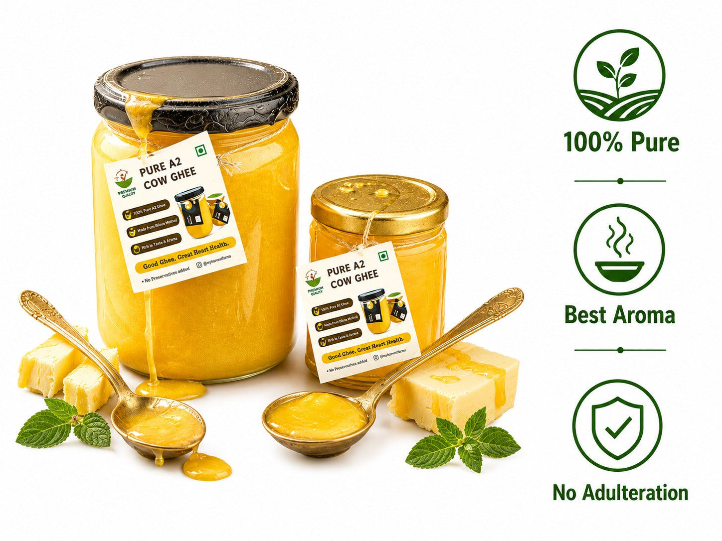 Pure A2 Cow Ghee