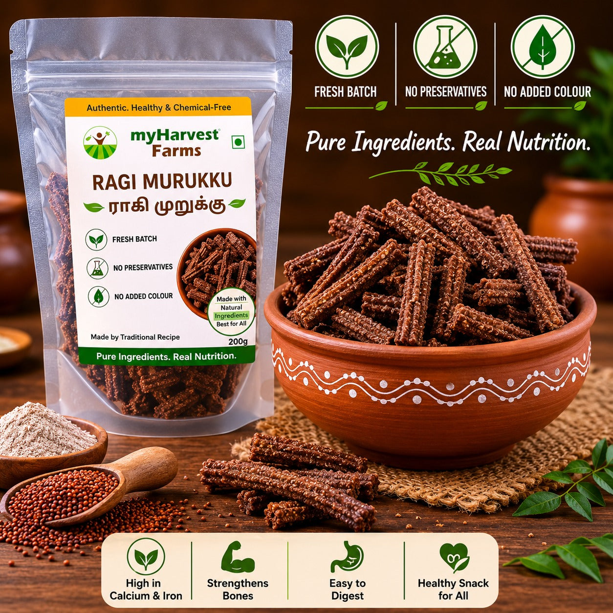 Ragi Murukku