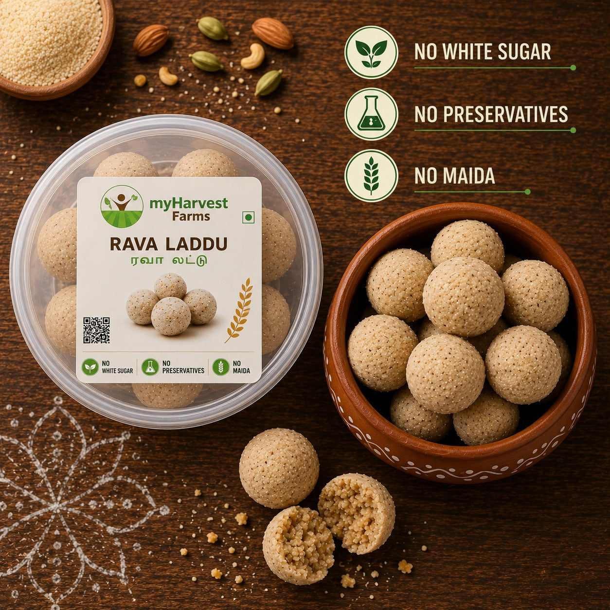 Rava Laddu