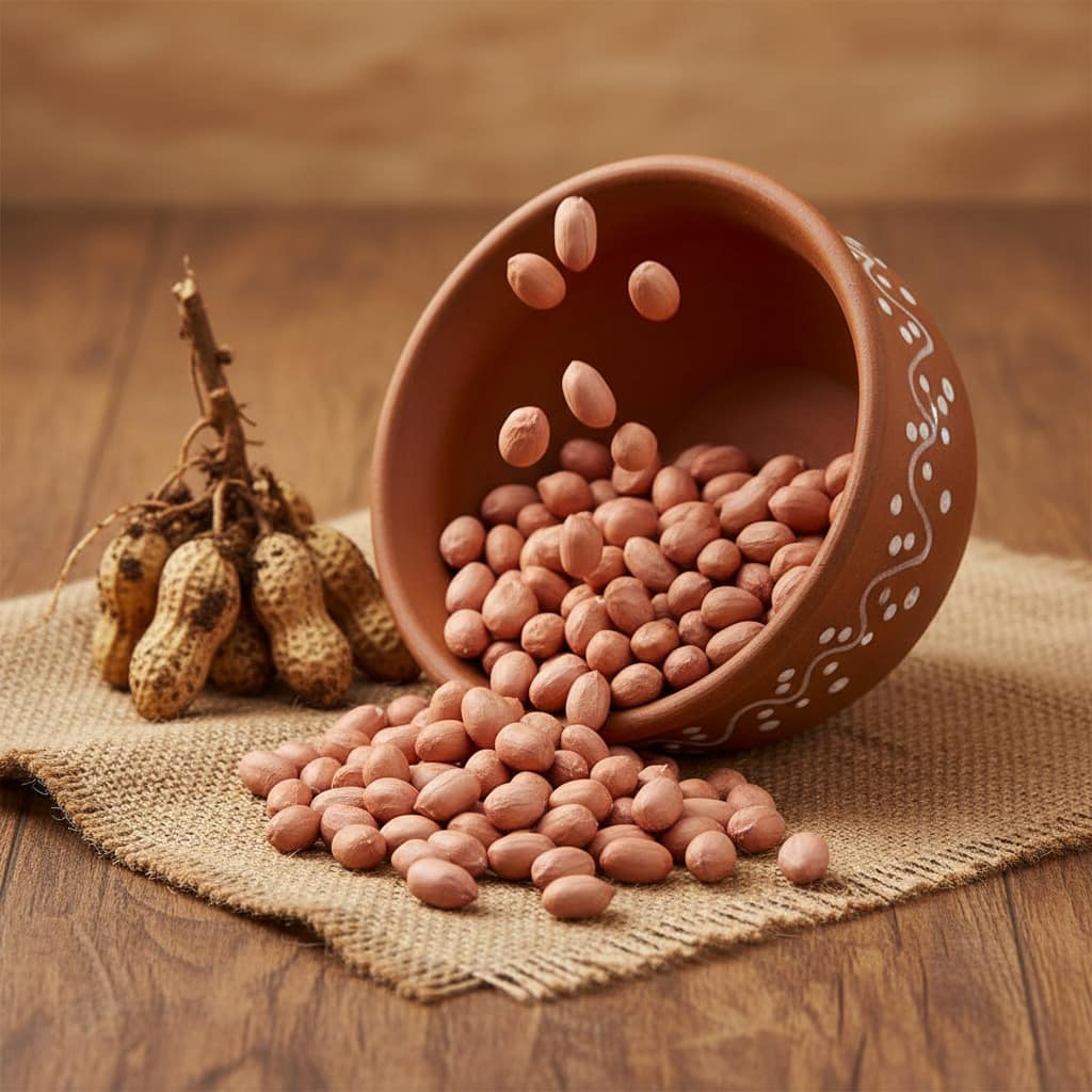 Raw Peanuts Without Shell Raw Peanuts - Vaer Kadalai (without shell) – myHarvest Farms
