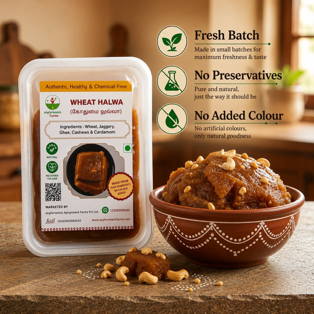 Wheat Halwa